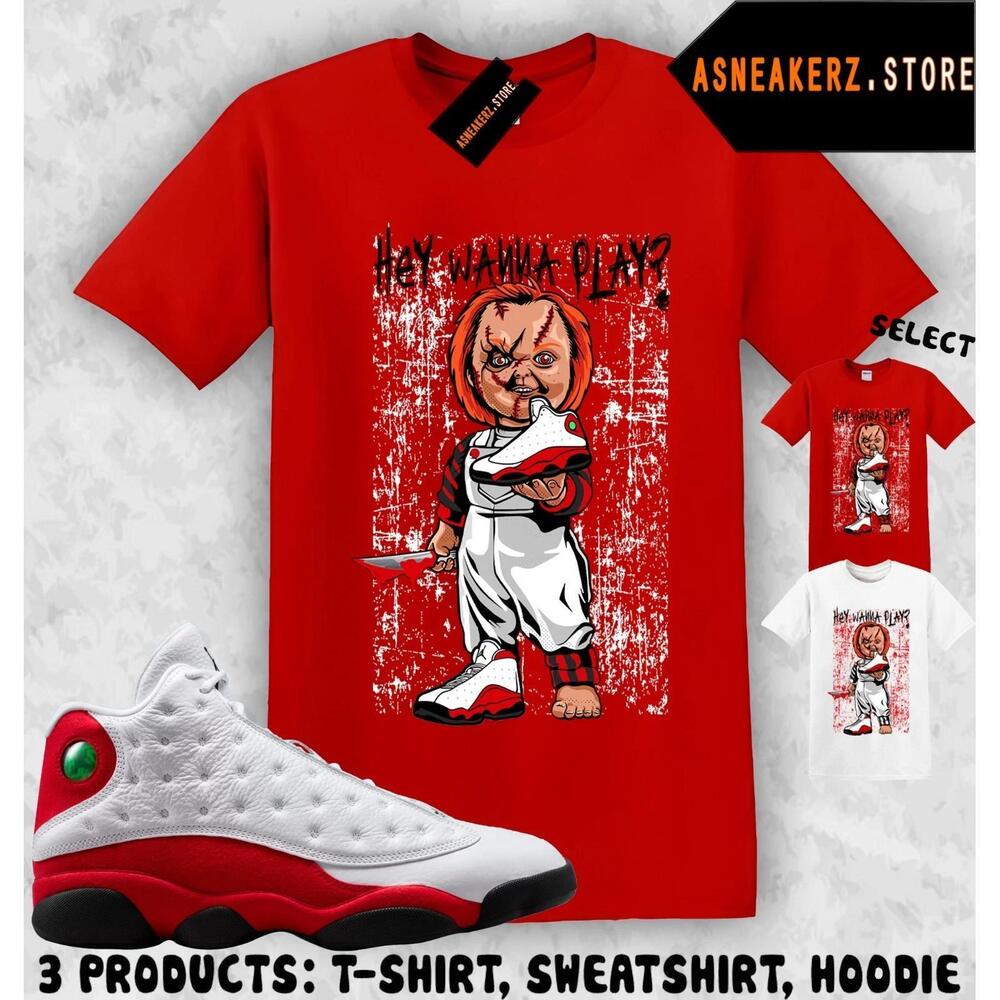 Tee Shirt Matching Aj 13 Chicago 2026 Match Chucky T-Shirt